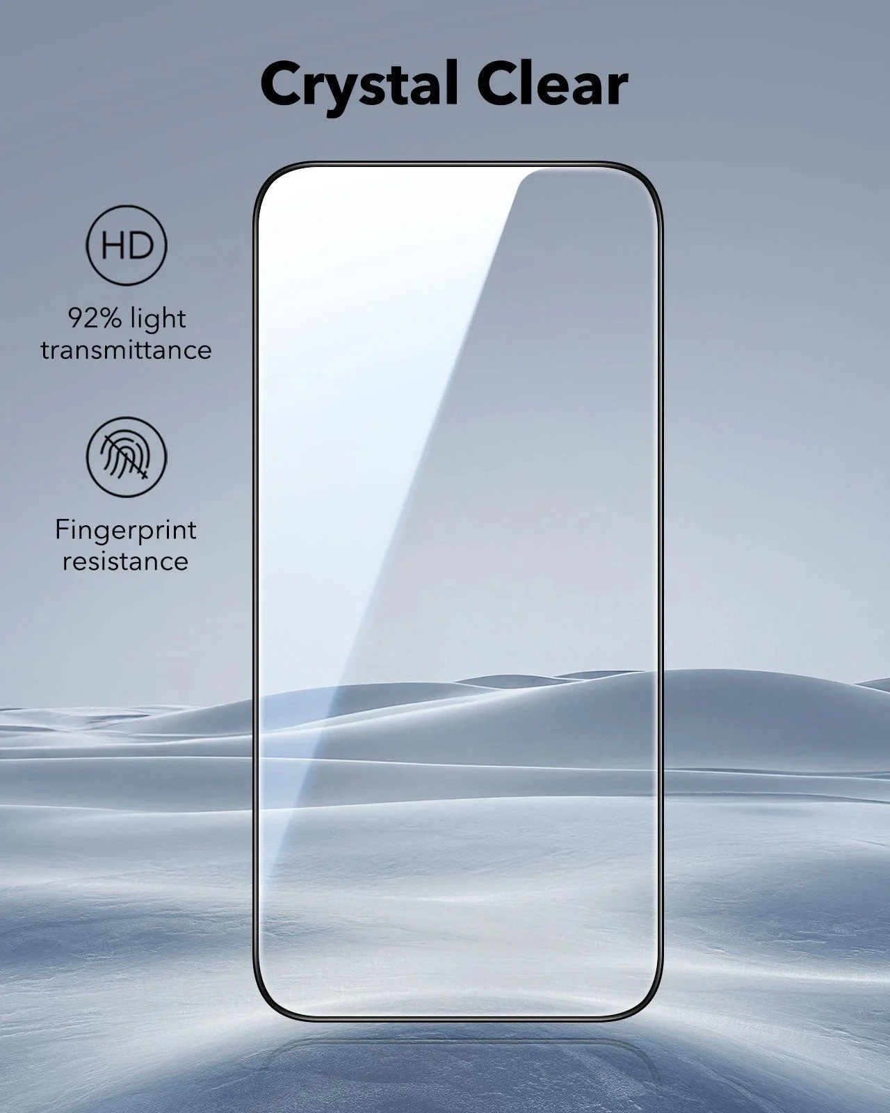 iPhone 16/15 UltraFit Classic Screen Protector -3 Pack - Image 8
