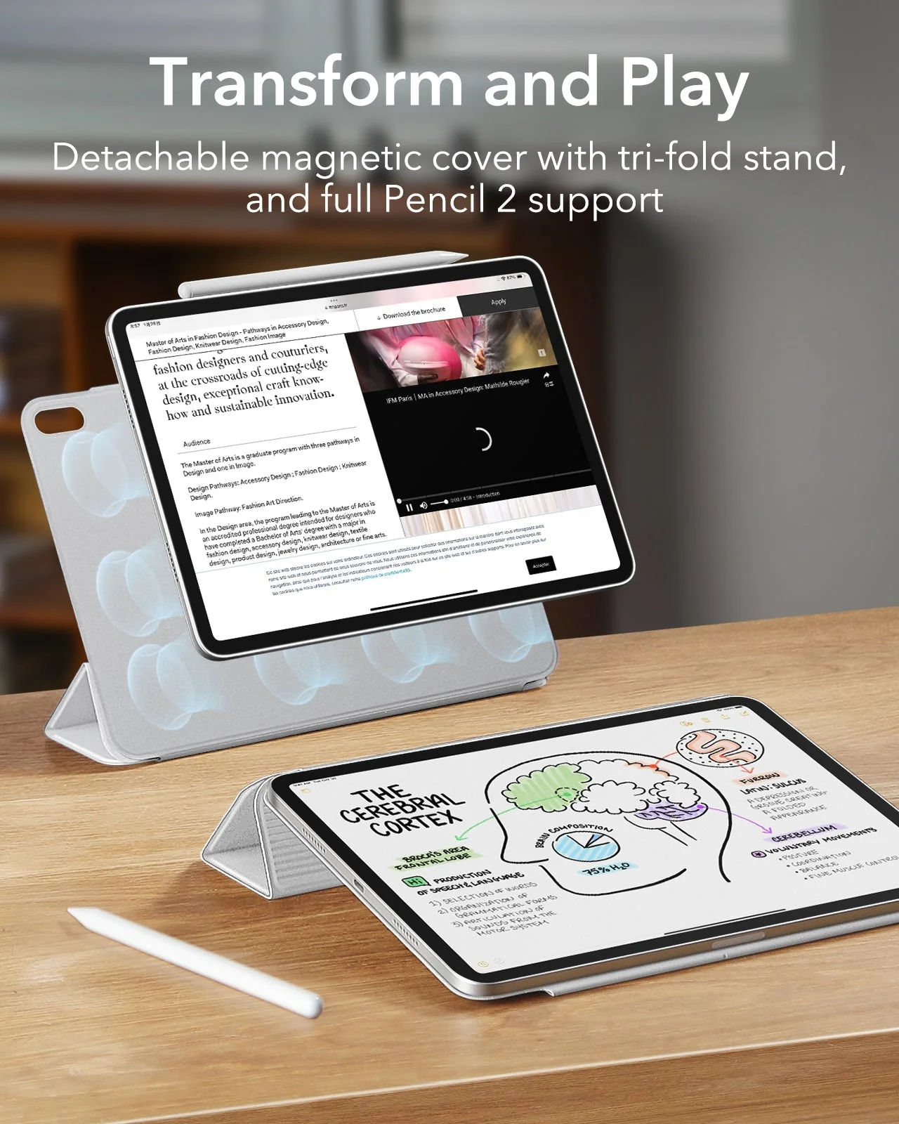 iPad Pro 11ʺ (2025) Rebound Protection Bundle - Brilliant White - Image 3