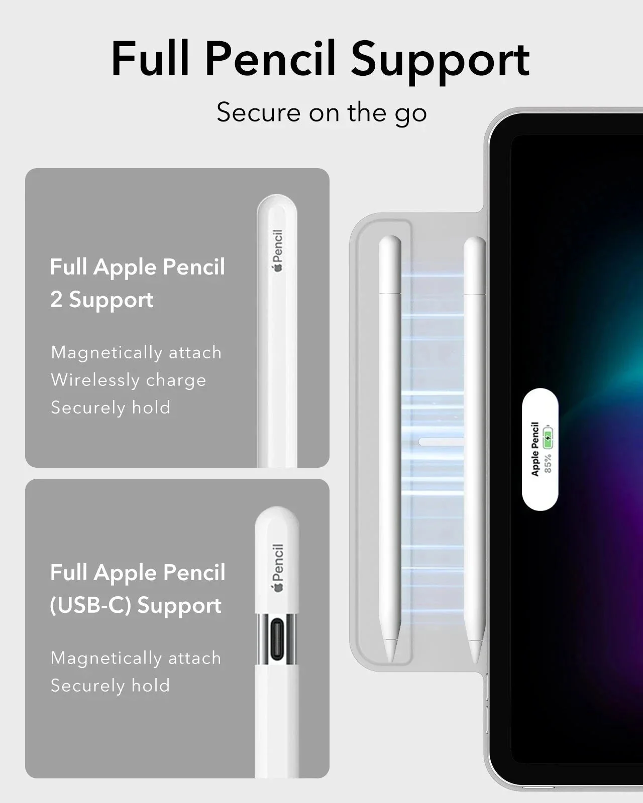 iPad Pro 11ʺ (2025) Rebound Protection Bundle - Brilliant White - Image 4